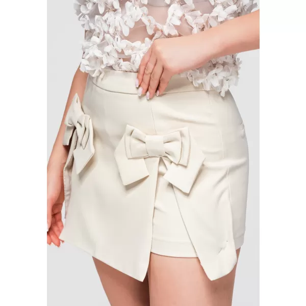  Dámske kraťasy OMBRE OW-ST-E0013 BEIGE 