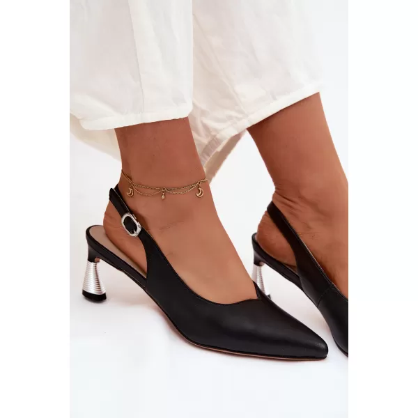  Dámske sandále VINCEZA 66922 BLACK 