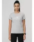 Dámske tričko 4F WMM00TTSHF3309 COLD LIGHT GREY MELANGE