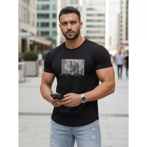  Pánske tričko DSTREET NX5014R ČIERNA 