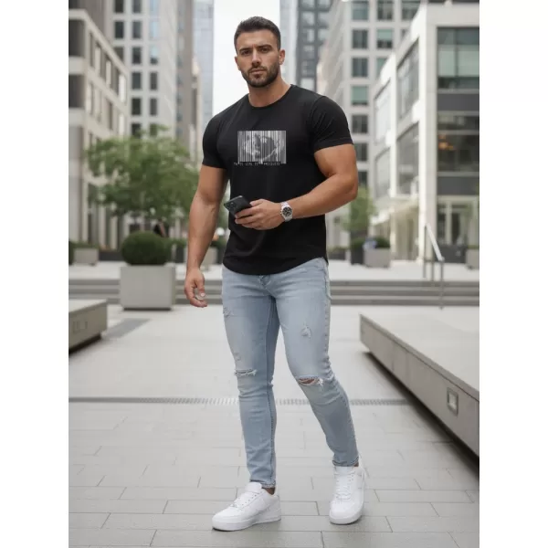  Pánske tričko DSTREET NX5014R ČIERNA 