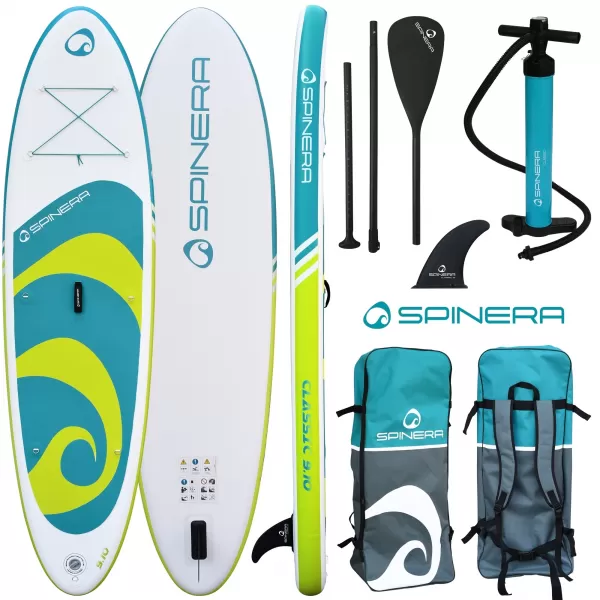  Paddleboard SPINERA Classic 910 Pack 1 GREEN/YELLOW 