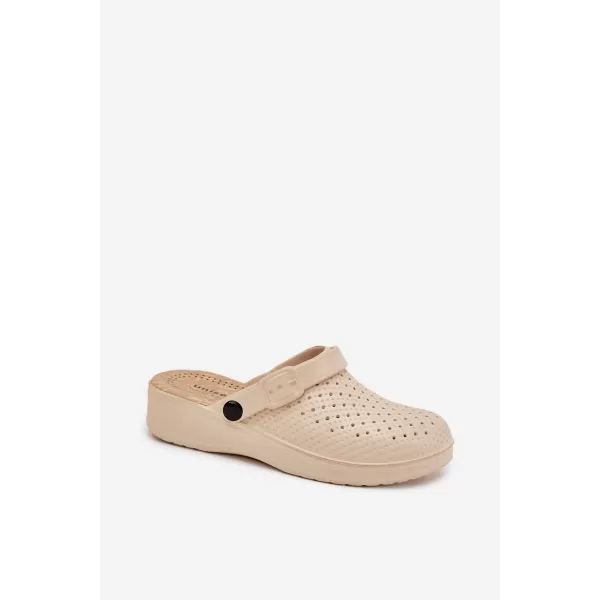  Dámske šľapky BOTO 25SD11-8981 BEIGE 