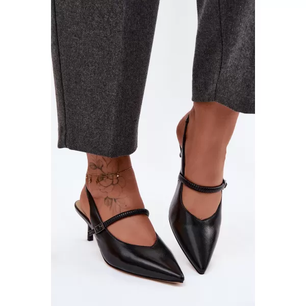  Dámske sandále D&A CR61-3046 BLACK 