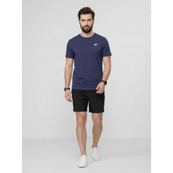  Pánske funkčné tričko 4F WAW25TFTSM1526 DENIM 