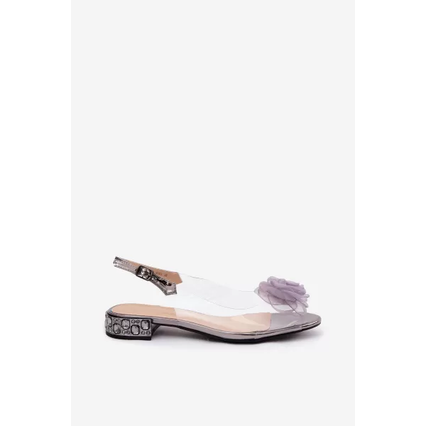  Dámske sandále D&A MR61-9003 PEWTER 