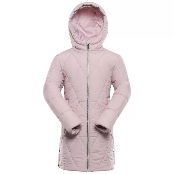  Detský zimný ultraľahký kabát ALPINE PRO DEFRO 2 LIGHT LILAC 