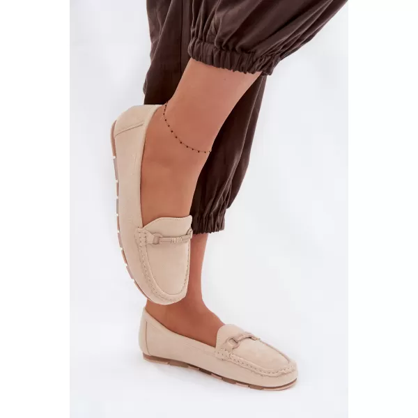 Dámske mokasíny BOTO 6358 BEIGE 