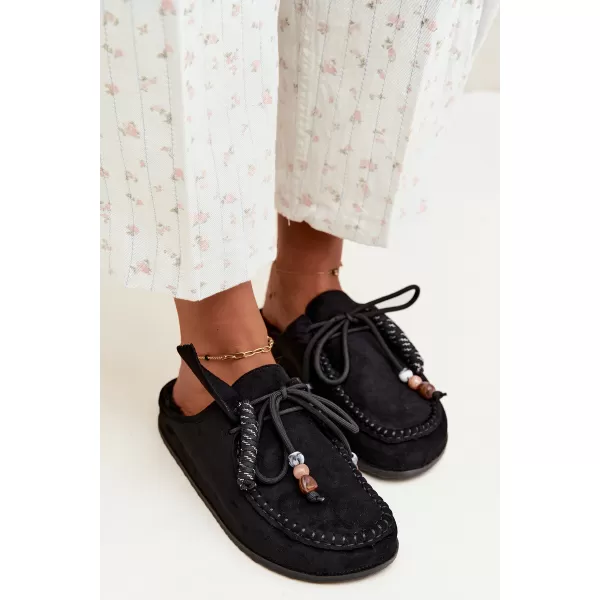  Dámske šľapky BOTO 5002 BLACK 