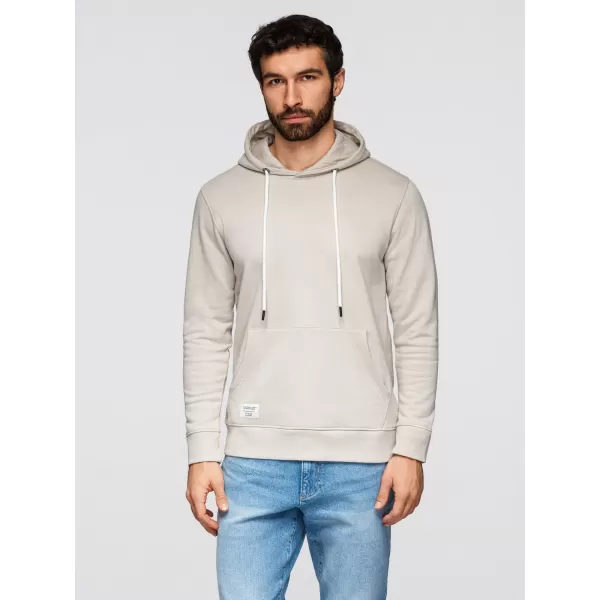  Pánska mikina OMBRE OM-SSBN-0270 LIGHT BEIGE 