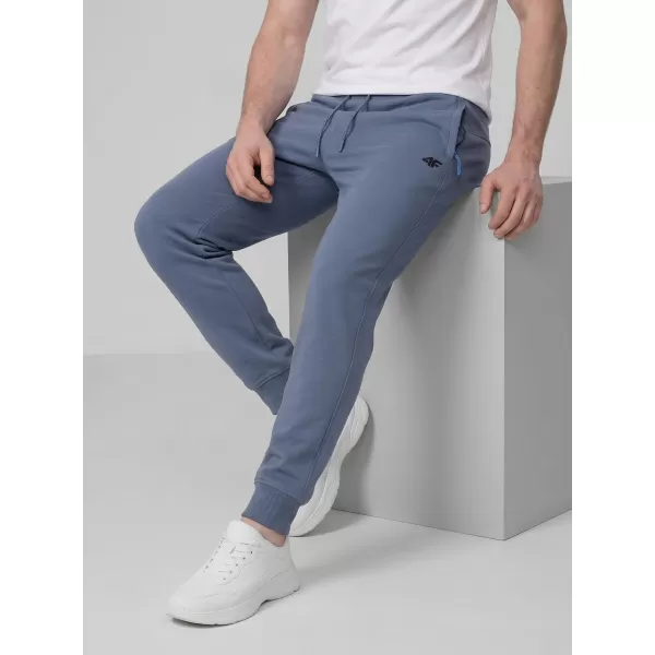  Pánske nohavice 4F WMM00TTROM1674 DENIM 
