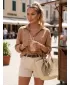 Dámske kraťasy DSTREET SY0502 BÉŽOVÁ