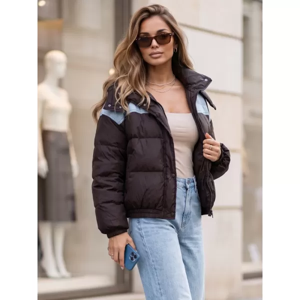  Dámska bunda DSTREET TY6088 HNEDÁ 