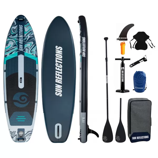 Paddleboard SUN REFLECTIONS XXL 116 Combo FOREST GREY 