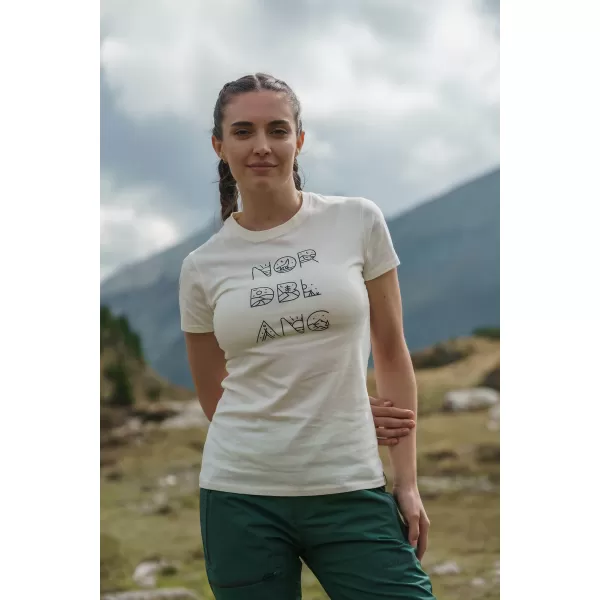  Dámske tričko NORDBLANC RESCUE NBSLT8178 BIELA 