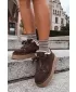 Dámske topánky BIG STAR SHOES UU274188 BROWN/BEIGE SHADOWS