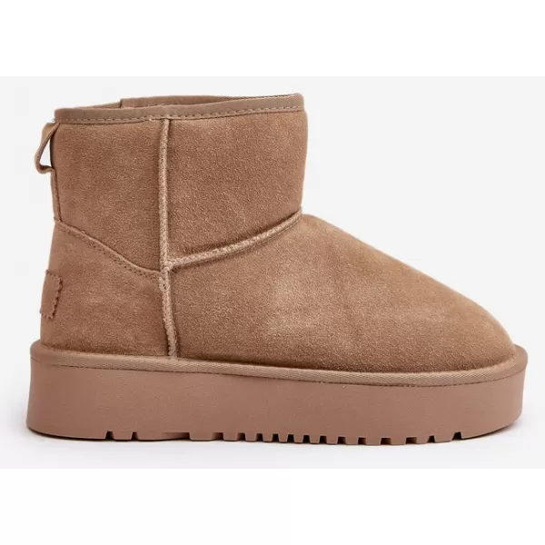  Dámske snehule BOTO NN605 KHAKI 