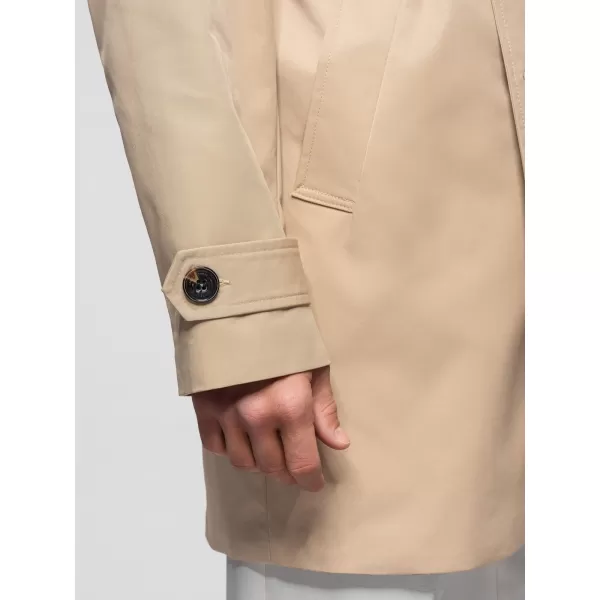  Pánsky kabát OMBRE OM-COLC-0146 BEIGE 