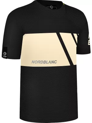 Pánske funkčné cyklo tričko NORDBLANC MUD NBSMF8083 ČIERNA