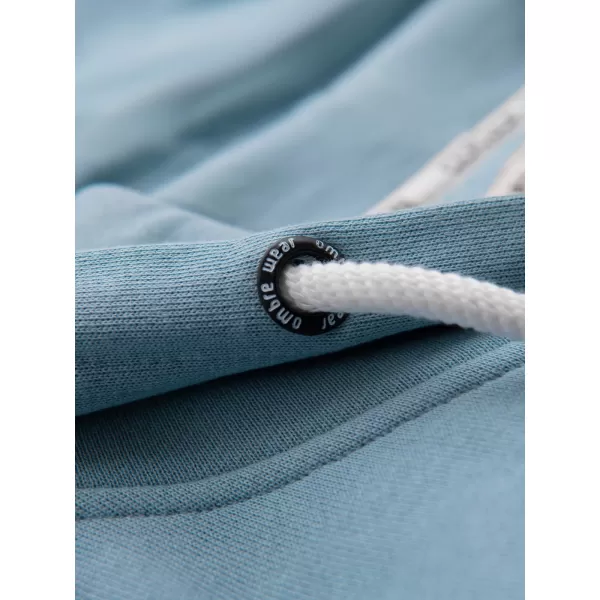  Pánska mikina OMBRE OM-SSBZ-0272 BLUE 