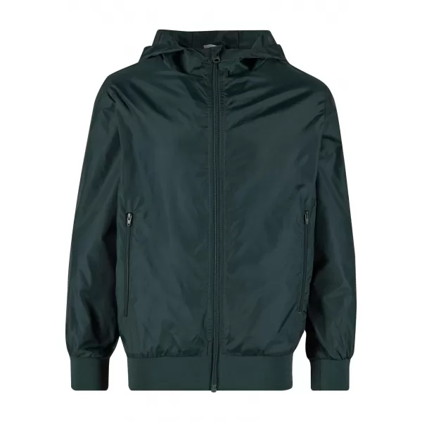  Chlapčenská vetrovka URBAN CLASSICS UCK160-02245 BOTTLE GREEN 