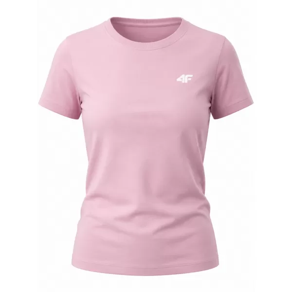  Dámske tričko 4F WMM00TTSHF3306 LIGHT PINK 