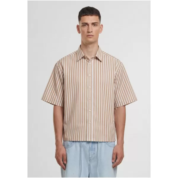  Pánska košeľa URBAN CLASSICS TB8218-21556 BROWN MOCCA 