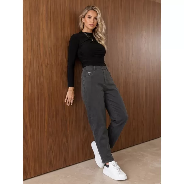  Dámske nohavice DSTREET UY3209 TMAVO ŠEDÁ 
