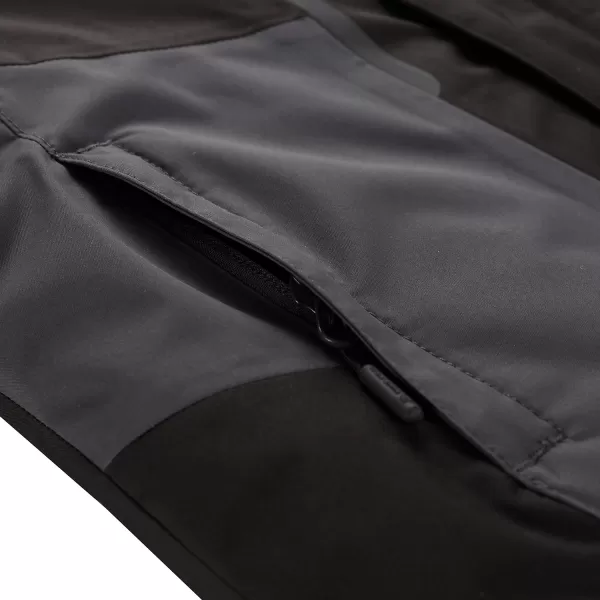  Detská lyžiarska bunda ALPINE PRO DEARO 3 BLACK 