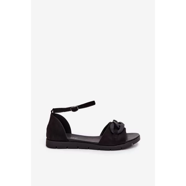  Dámske sandále VINCEZA 17320 BLACK 