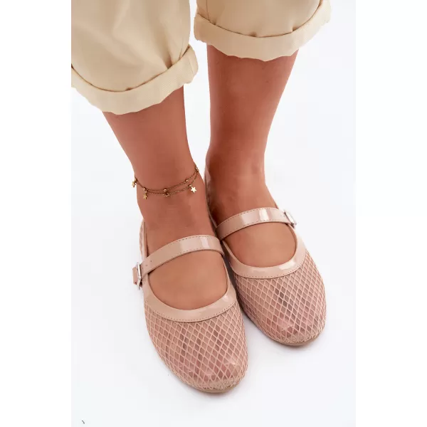  Dámske baleríny BOTO 26BL02-9968 BEIGE 