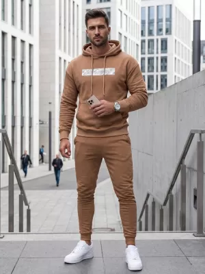 Pánska súprava DSTREET AX0696 KARAMELOVÁ
