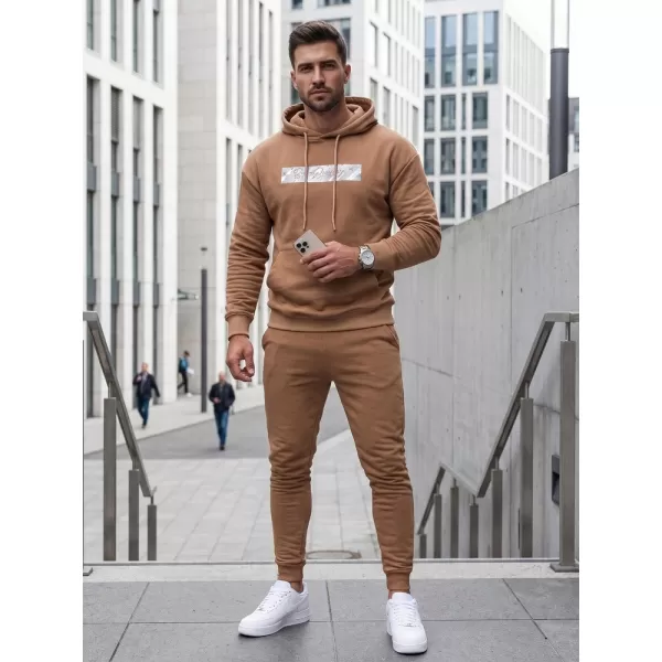  Pánska súprava DSTREET AX0696 KARAMELOVÁ 