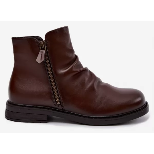  Dámske čižmy VINCEZA 58683 BROWN 