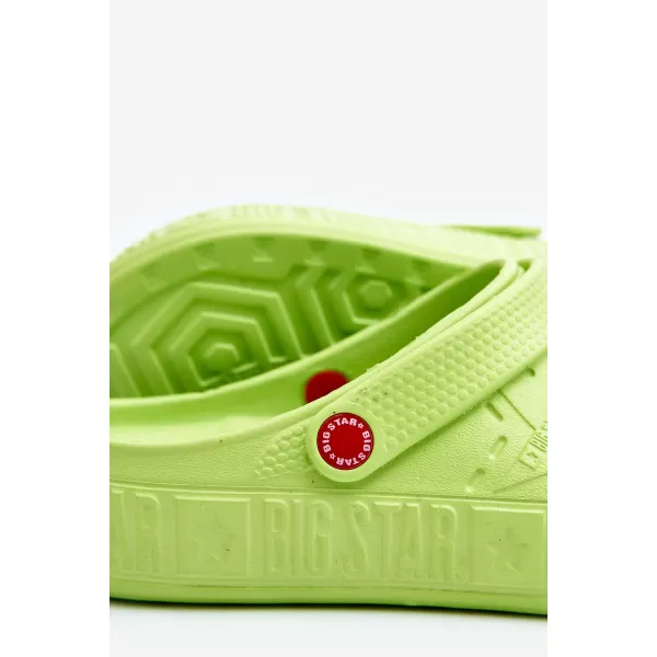  Pánske nazúvaky BIG STAR SHOES II175005 GREEN 