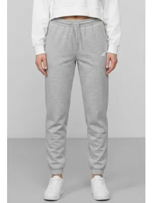 Dámske nohavice 4F WMM00TTROF1658 COLD LIGHT GREY MELANGE