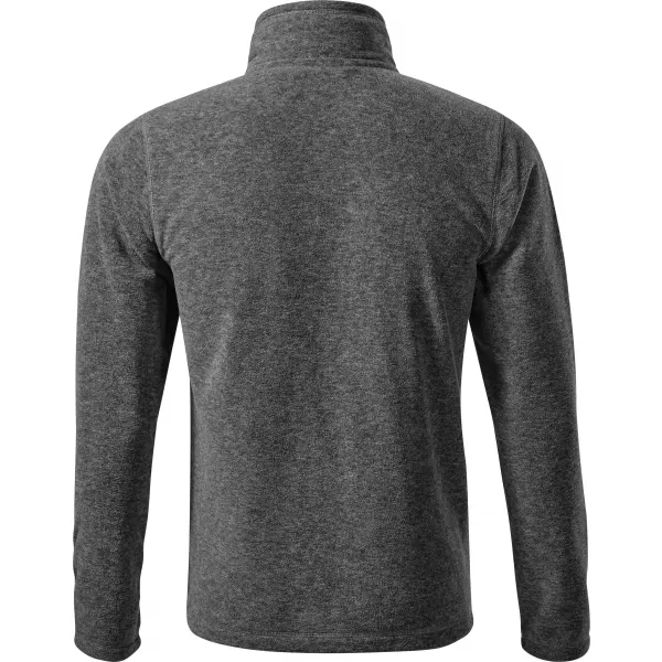  Pánska micro fleece mikina MALFINI FACTOR 852 ČIERNY MELÍR 