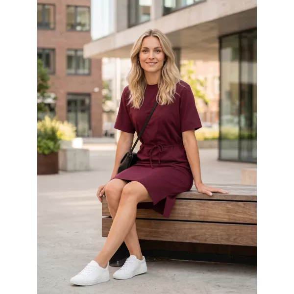  Dámske šaty MALFINI MUSE 816 GARNET 