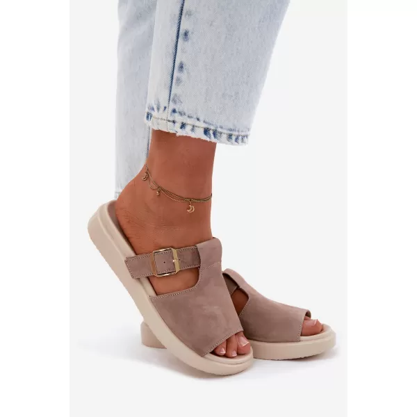  Dámske šľapky BOTO 26SD18-51 BEIGE 