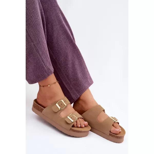  Dámske sandále VINCEZA 102657 BEIGE 