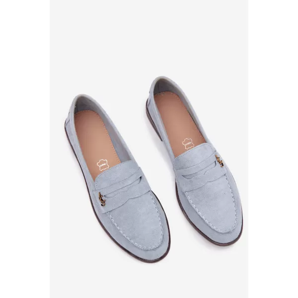  Dámske mokasíny BOTO T682 BLUE 