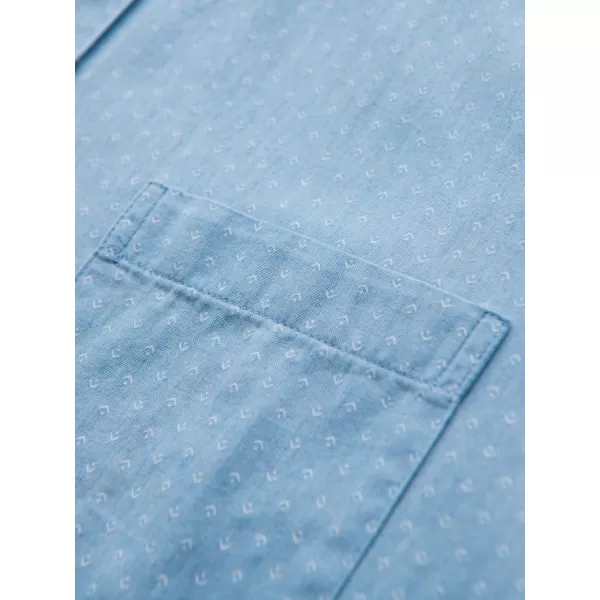  Pánska košeľa OMBRE K702 LIGHT BLUE 