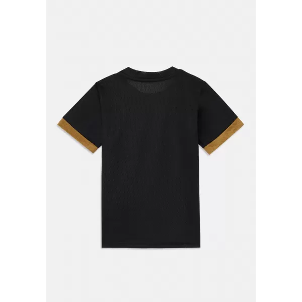  Detské športové tričko PUMA TEAMGOAL MATCHDAY JERSEY JR 70574828 PUMA BLACK/PUMA GOLD/MATTE GOLD 