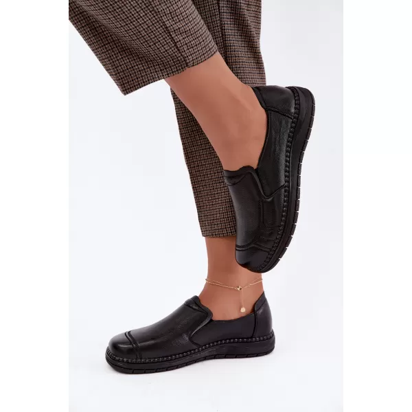  Dámske poltopánky VINCEZA 107241 BLACK 