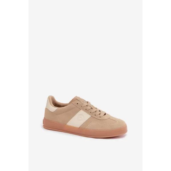  Dámske tenisky BIG STAR SHOES UU274009 BEIGE 