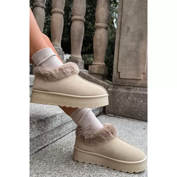  Dámske snehule BIG STAR SHOES UU274204 BEIGE 