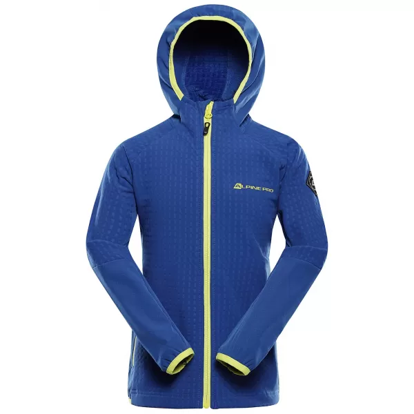  Detská hrejivá mikina ALPINE PRO HURAMO CLASSIC BLUE 