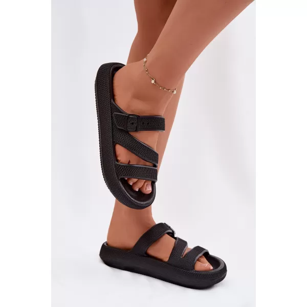  Dámske šľapky BIG STAR SHOES TT274A037 BLACK 