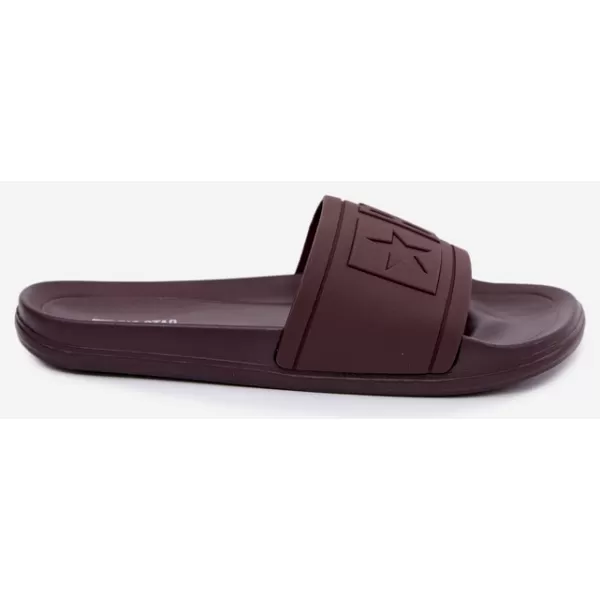  Dámske šľapky BIG STAR SHOES UU274072 HNEDÁ 