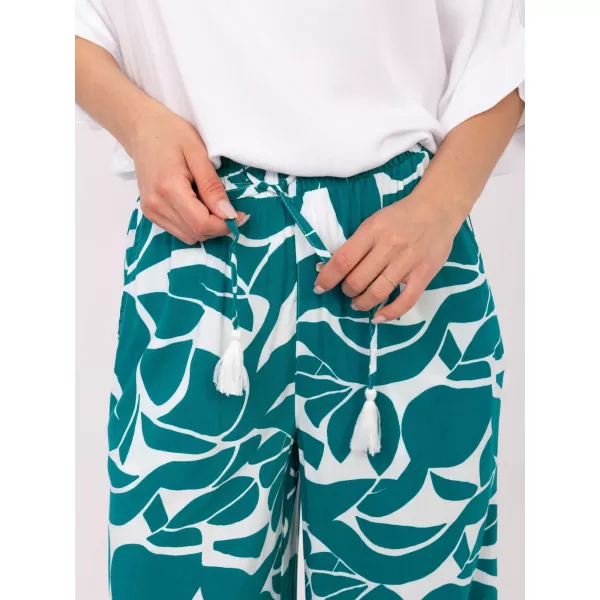  Dámske nohavice SUBLEVEL D73771M62237F DARK GREEN 